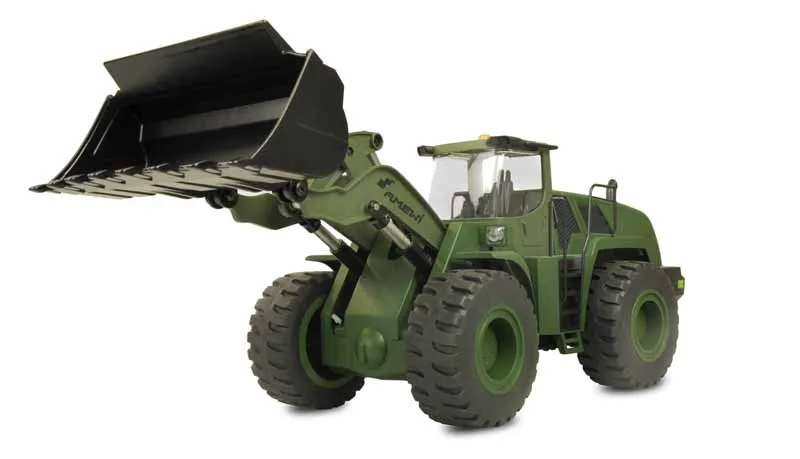 RC wheel loader G485E ME military 1:14, part metal, 10-channel, RTR