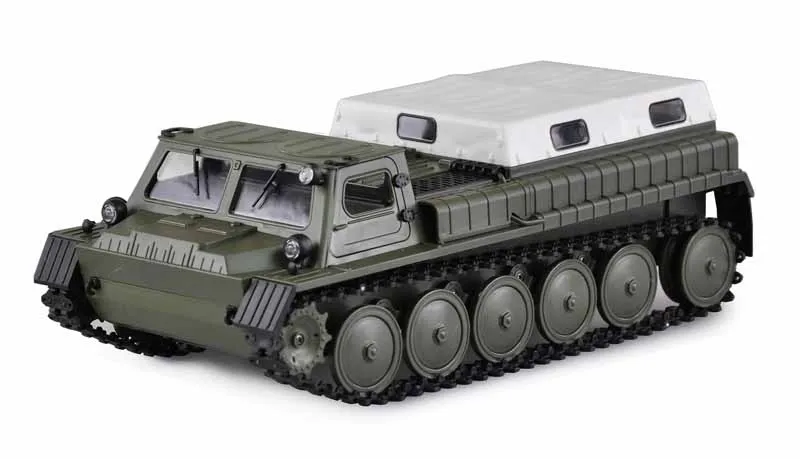 RC Kettenfahrzeug GAZ-71 gepanzert 1:16 RTR olivgrün/weiß