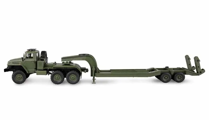 Ural B36 Militär LKW 6WD mit Tieflader 1:16 RTR