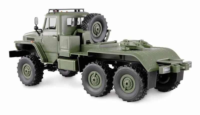 Ural B36 military truck 6WD with low loader 1:16 RTR