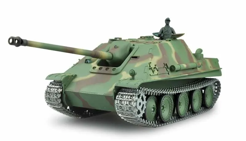 RC battle tank Jagdpanther Rauch & Sound, 1:16, metal gears & tracks, 2.4GHz RC battle tank Jagdpanther Rauch & Sound, 1:16, metal gears & tracks, 2.4GHz