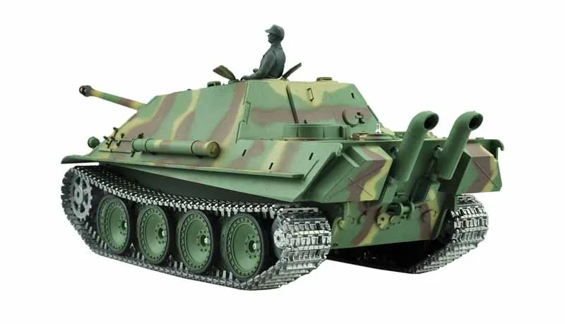 RC battle tank Jagdpanther Rauch & Sound, 1:16, metal gears & tracks, 2.4GHz RC battle tank Jagdpanther Rauch & Sound, 1:16, metal gears & tracks, 2.4GHz