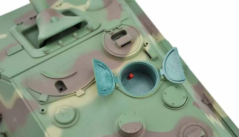 RC battle tank Jagdpanther Rauch & Sound, 1:16, metal gears & tracks, 2.4GHz RC battle tank Jagdpanther Rauch & Sound, 1:16, metal gears & tracks, 2.4GHz