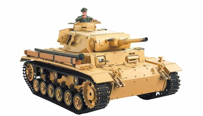 RC Tank Tauchpanzer III 1:16 Heng Long Standard Line IR/BB