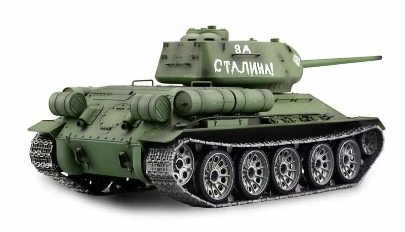 RC Tank T34/85 Heng Long 1:16 Professional Line II IR/BB
