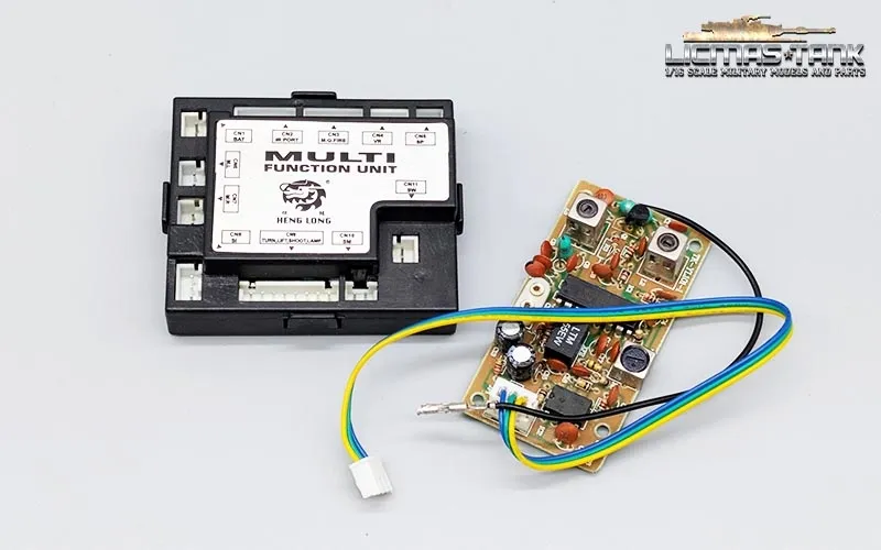 Platine Fahrtenregler 27 Mhz RX-18 für Heng Long Panzer 1:16 mit Empfängerplatine