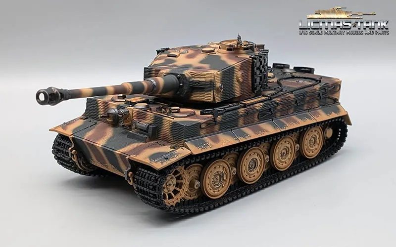 1:24 RC Panzer Deutscher Tiger 1 Spätversion Taigen mit Infrarot-Kampfsystem