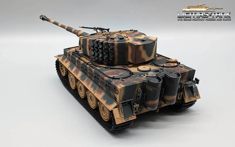 1:24 RC Panzer Deutscher Tiger 1 Spätversion Taigen mit Infrarot-Kampfsystem