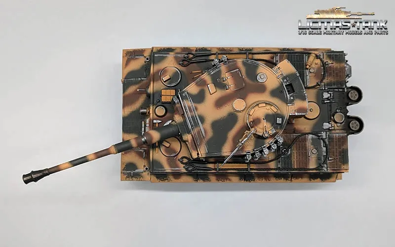 1:24 RC Panzer Deutscher Tiger 1 Spätversion Taigen mit Infrarot-Kampfsystem