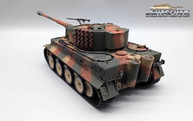 1:24 RC Panzer Deutscher Tiger 1 Mittlere Version Taigen mit Infrarot-Kampfsystem