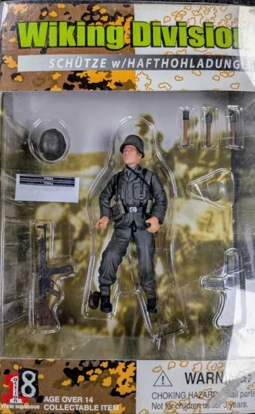 1:18 Dragon Models Figur Wiking Division Schütze w / Haft Hohladung 3 80008