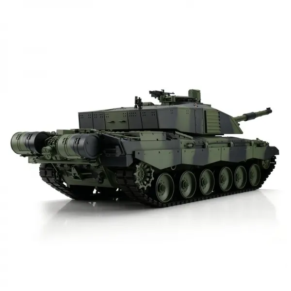 British Challenger 2 mit Metallketten Camouflage BB+IR 1:16 Heng Long Torro Edition