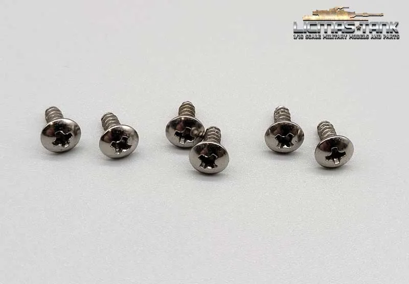 Original screw set for mounting Heng Long gearboxes to the V7.0 lower hull