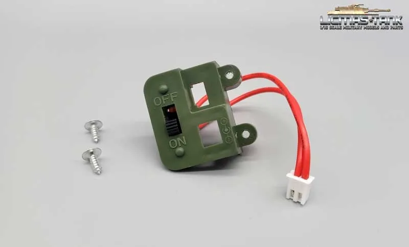 RC Tank Leopard 2 A6 - Spare part - On-Off Switch 3889 Heng Long 1:16