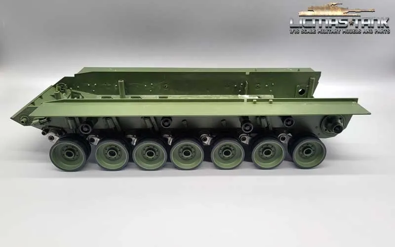 RC Tank Leopard 2 A6 - Spare part - Lower hull 3889 Heng Long 1:16