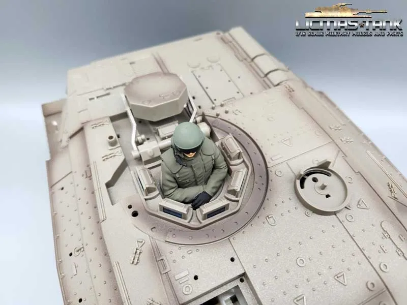 1:16 IDF soldier for Merkava RC tank painted resin figure 1:16 IDF soldier for Merkava RC tank painted resin figure