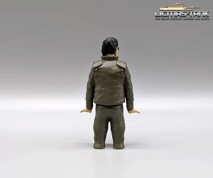 1:16 IDF Panzersoldatin Merkava Panzer bemalt aus Resin 1:16 IDF Panzersoldatin Merkava Panzer bemalt aus Resin