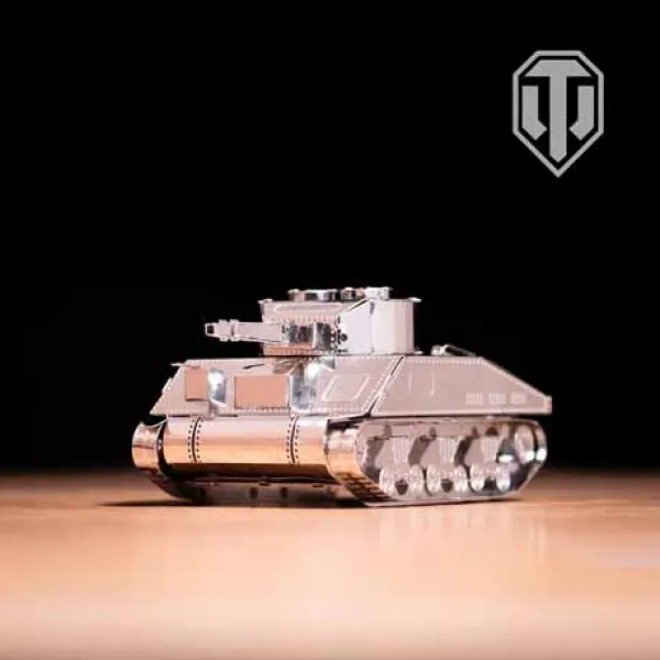 Metal Time Tank M4 Sherman (World of Tanks) constructor kit