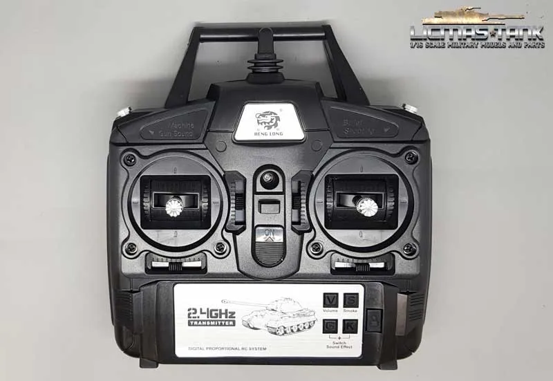 Remote control and multifunction unit Heng Long TK7.1 (2.4 GHz) Leopard /Abrams Sound