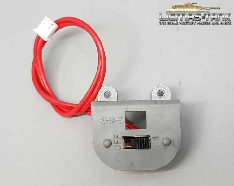 On and Off Switch for Tiger 1 of V7.0 Tanks Heng Long with open front hatch