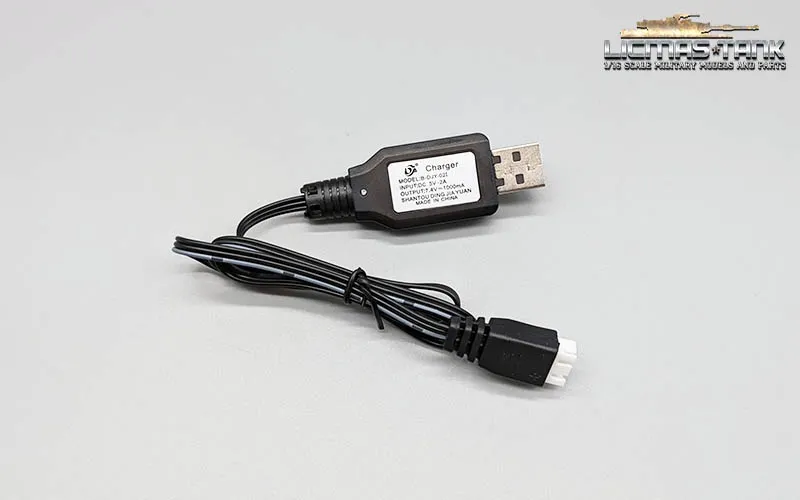 Taigen USB Charger Cable for 7.4V Li-Ion Batteries