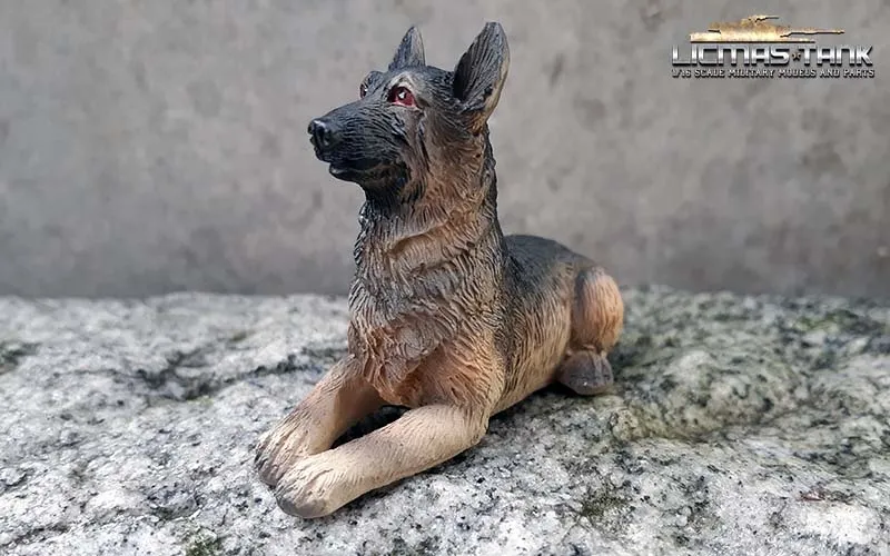 1/16 German Shepherd Dog Resin New Version by licmas-tank
