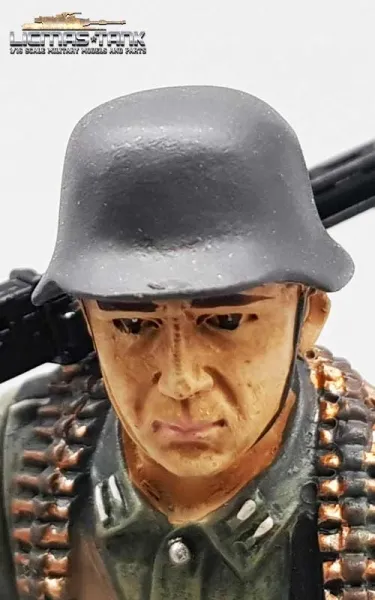1/16 Figur deutscher Tank Rider WW2 Soldat MG42 Schütze Wehrmacht handbemalt 1/16 Figur deutscher Tank Rider WW2 Soldat MG42 Schütze Wehrmacht handbemalt