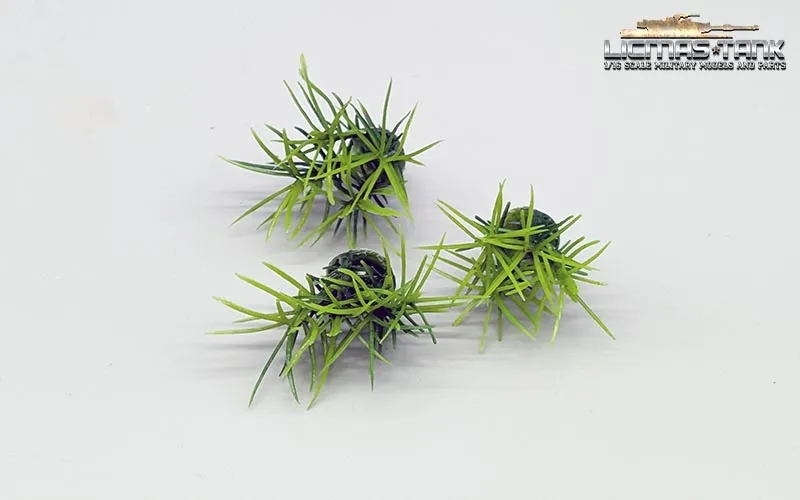 Plastic plant set in 1/16 for diorama Plastic plant set in 1/16 for diorama