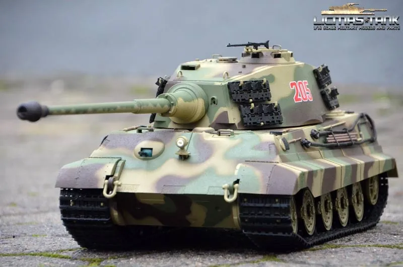 1/16 RC Panzer Königstiger mit Henschel-Turm BB+IR - Heng Long Torro Edition 1/16 RC Panzer Königstiger mit Henschel-Turm BB+IR - Heng Long Torro Edition