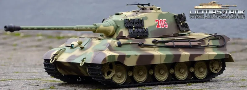 1/16 RC Panzer Königstiger mit Henschel-Turm BB+IR - Heng Long Torro Edition 1/16 RC Panzer Königstiger mit Henschel-Turm BB+IR - Heng Long Torro Edition