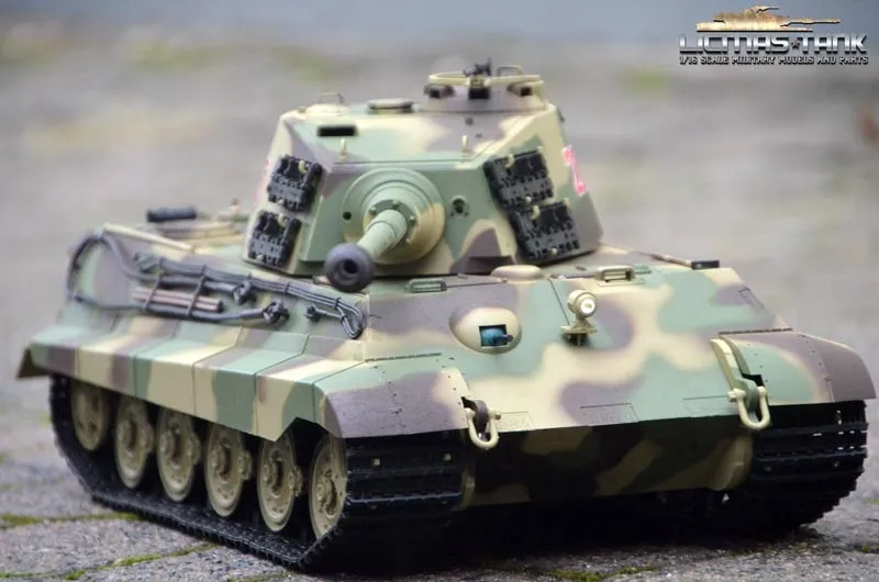 1/16 RC Panzer Königstiger mit Henschel-Turm BB+IR - Heng Long Torro Edition 1/16 RC Panzer Königstiger mit Henschel-Turm BB+IR - Heng Long Torro Edition