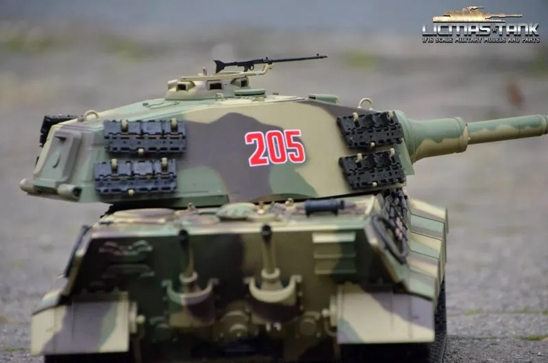 1/16 RC Panzer Königstiger mit Henschel-Turm BB+IR - Heng Long Torro Edition 1/16 RC Panzer Königstiger mit Henschel-Turm BB+IR - Heng Long Torro Edition