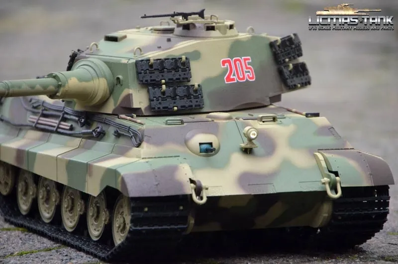 1/16 RC Panzer Königstiger mit Henschel-Turm BB+IR - Heng Long Torro Edition 1/16 RC Panzer Königstiger mit Henschel-Turm BB+IR - Heng Long Torro Edition