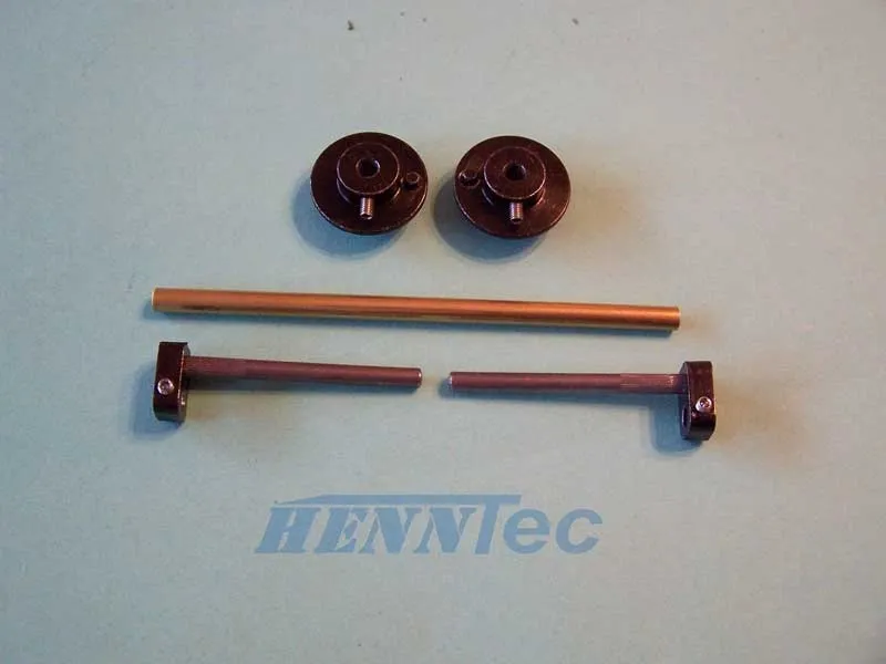 HennTec High Quality track tensioning system for the Tiger I plastic chassis 1:16 Item No. 011