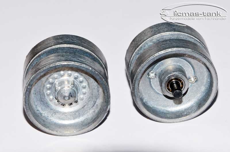 metal chain set with idler- and drive wheel heng long leopard 2 a6 1:16