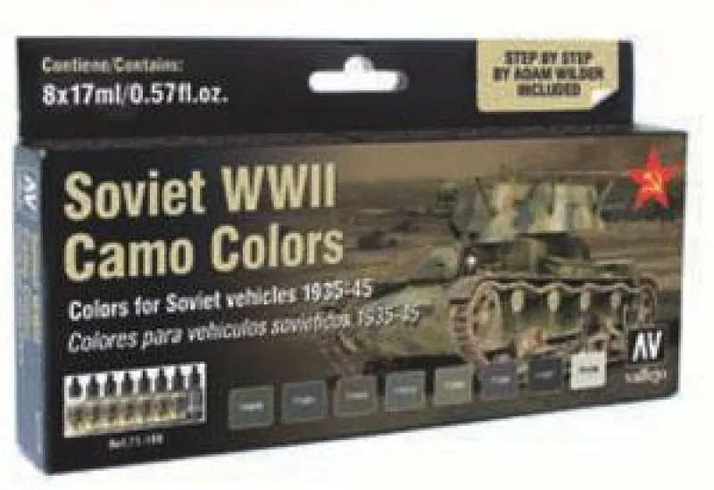 Model Air Set Soviet WWII Camo Colors