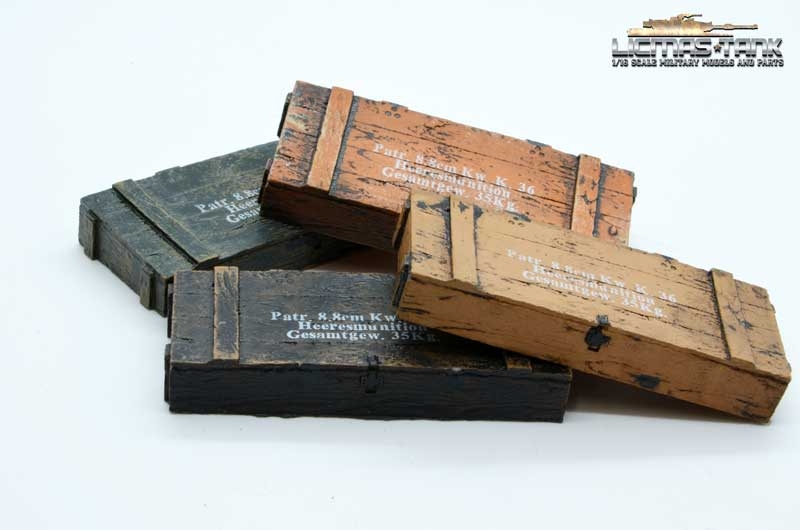 Munitionskisten 8.8cm kw. k.36 licmas-tank Munitionskisten 8.8cm kw. k.36 licmas-tank