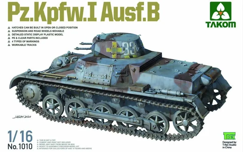 1/16 Bausatz Pz. Kpfw. I Ausf. B