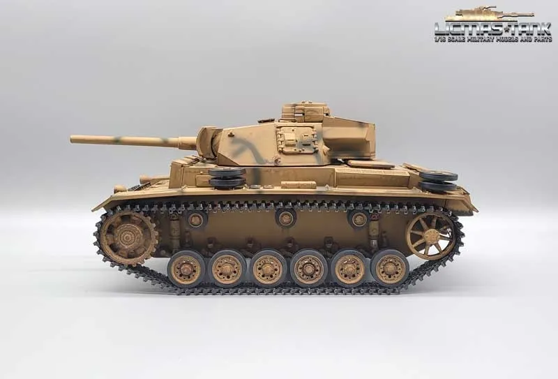 RC Panzer 3 Metall Edition 6mm Schussfunktion Taigen 1/16
