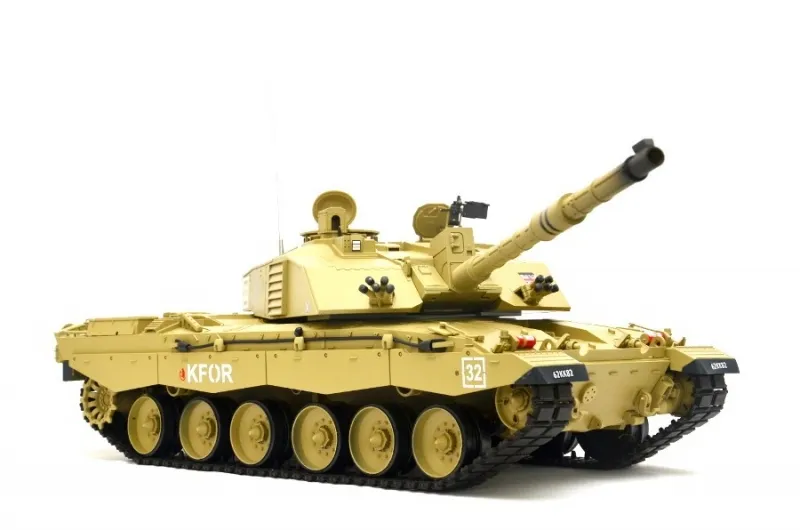 RC Panzer Britischer Challenger 2 Heng Long 1:16 Stahlgetriebe 2,4 GHz V7.0