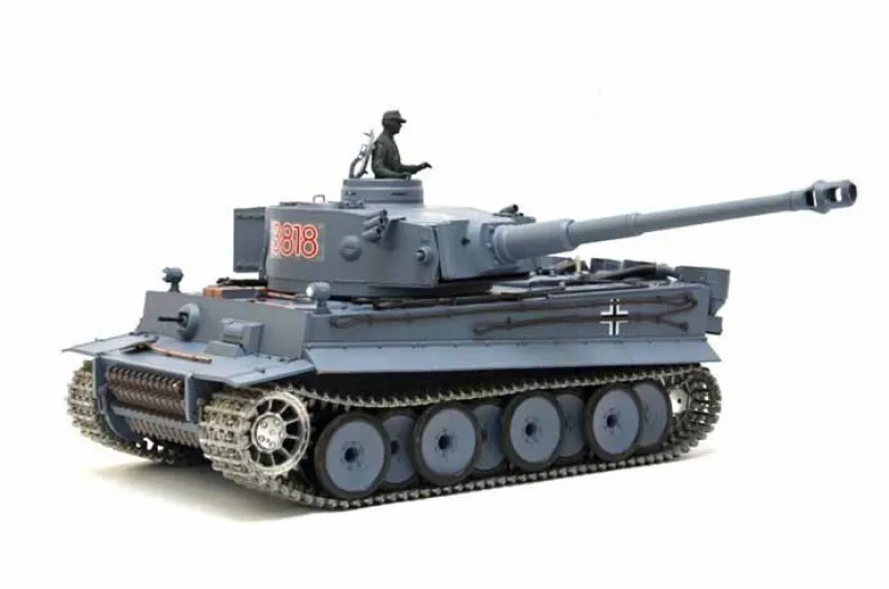 RC Panzer Tiger I Heng Long 1:16 Mit Stahlgetriebe und Metallketten 2,4Ghz