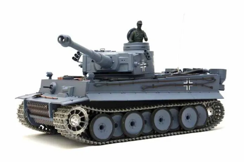 RC Panzer Tiger I Heng Long 1:16 Mit Stahlgetriebe und Metallketten 2,4Ghz