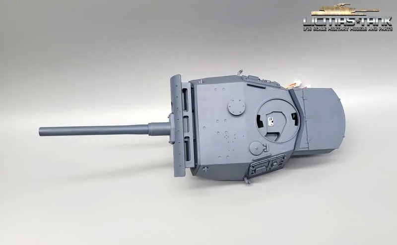 Heng Long Ersatzeil RC Panzer 3 Turm grau 1:16 mit Elektronik