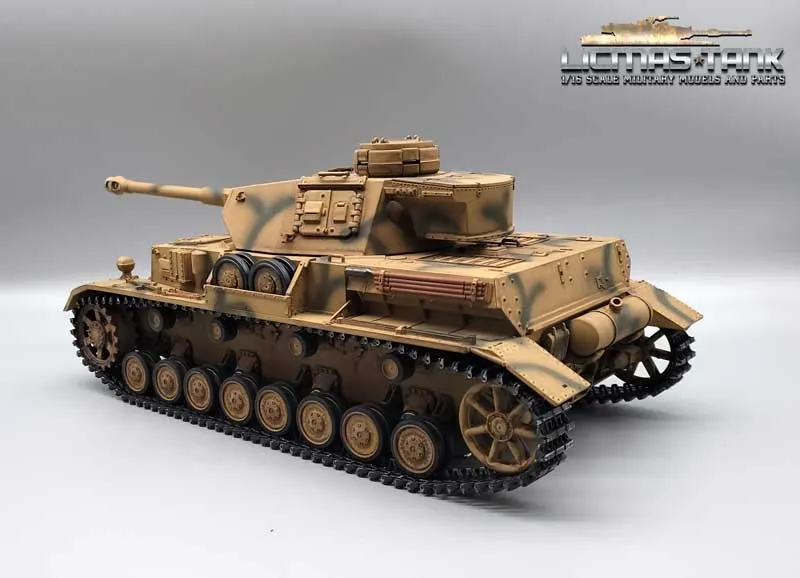 Char Taigen RC peints à la main - Amélioration Métal - Panzer IV