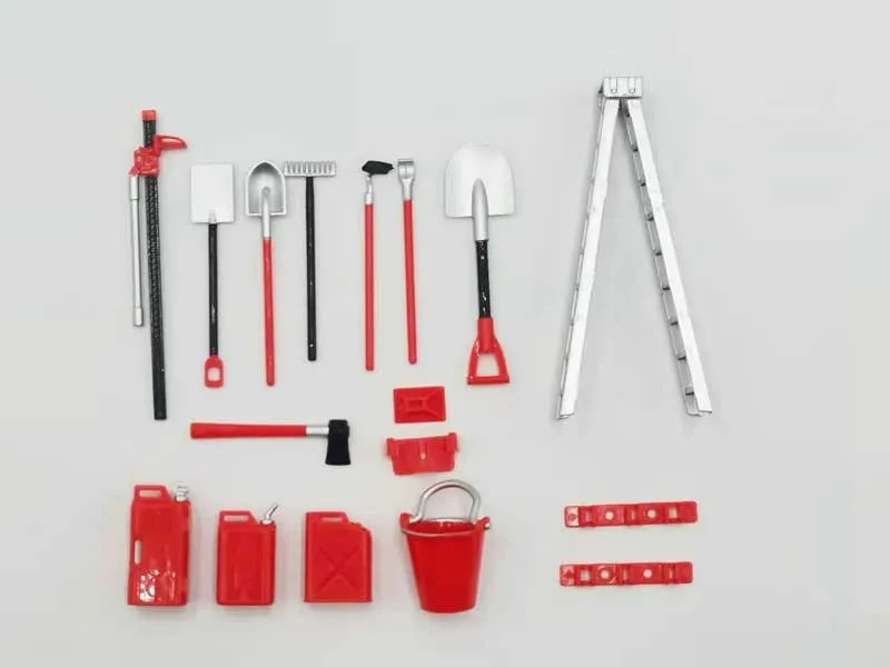 WPL Realistic Accessories Tool Set painted