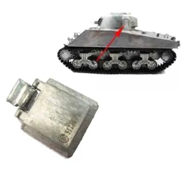 Sherman - movable turret side hatch cover, made of metal