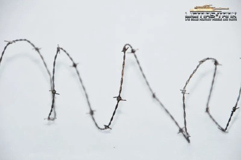 Barbed wire 1:16 military model construction licmas-tank