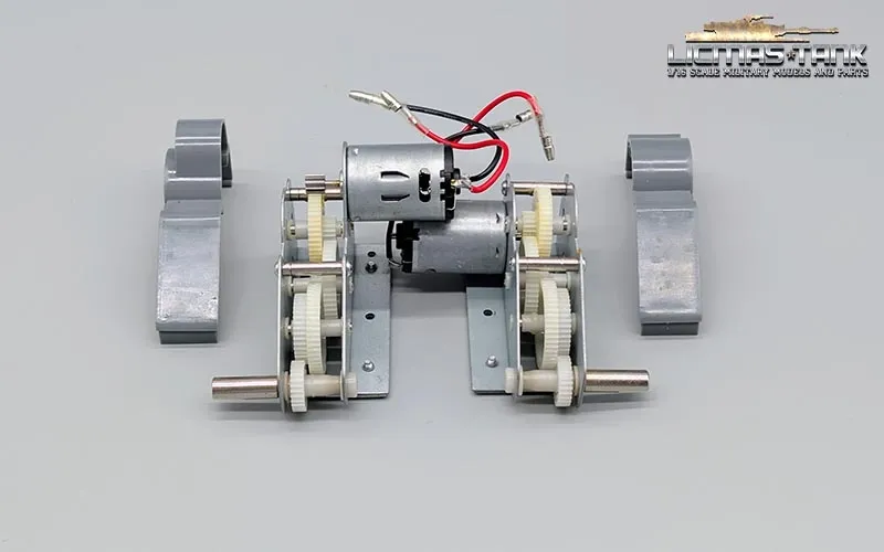 Original Heng Long T34/85 nylon gearbox with short axle for tanks TK6.0 and up Original Heng Long T34/85 nylon gearbox with short axle for tanks TK6.0 and up