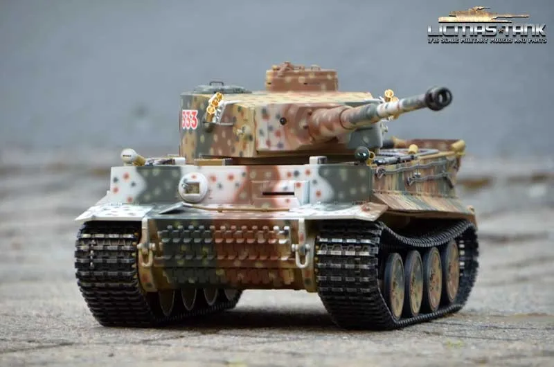 RC Panzer 2.4 GHz Tiger 1 RUSSIA SPRING 1943 ***Taigen Metall-Edition 360° *** 6mm Schussfunktion licmas-tank 1:16 RC Panzer 2.4 GHz Tiger 1 RUSSIA SPRING 1943 ***Taigen Metall-Edition 360° *** 6mm Schussfunktion licmas-tank 1:16