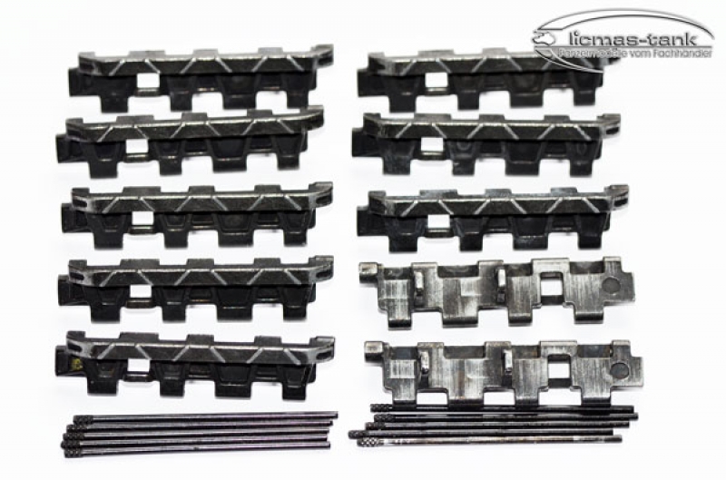 10 x Ersatzglieder mit Verbindungsstifte für Metallekette Spät